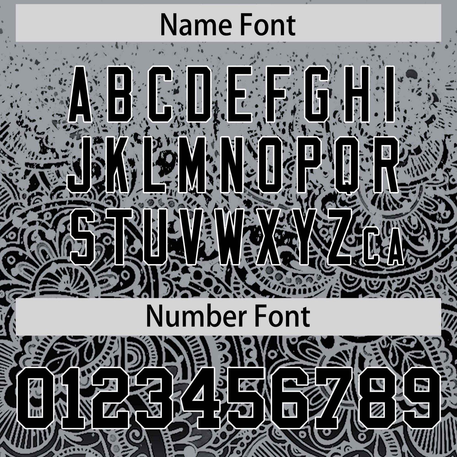 Custom Gray Black Floral Print Pattern Full Button Gradient Fashion Baseball Jersey