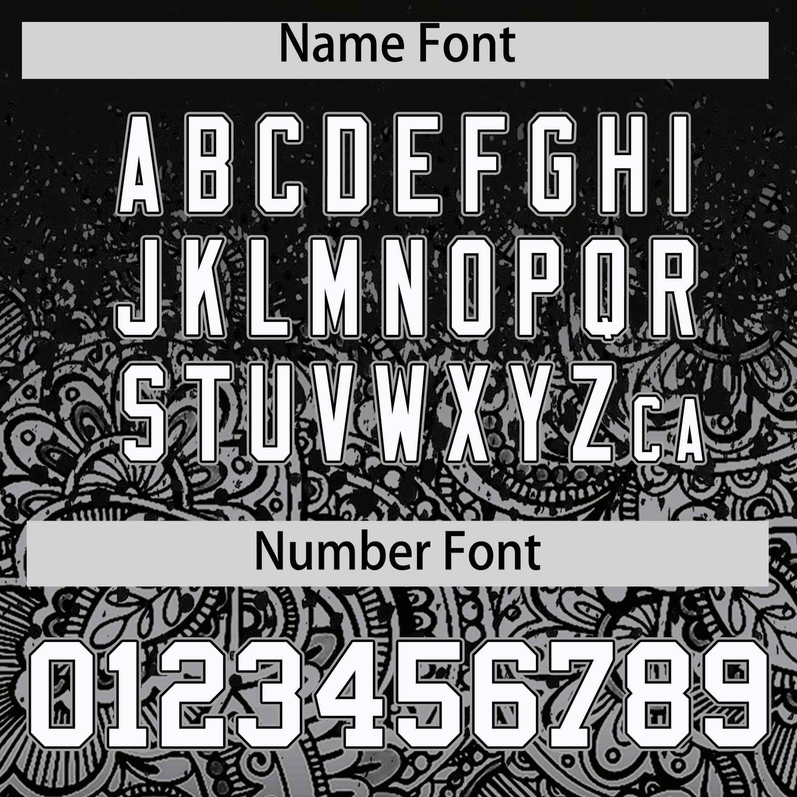 Custom Black Gray Floral Print Pattern Full Button Gradient Fashion Baseball Jersey