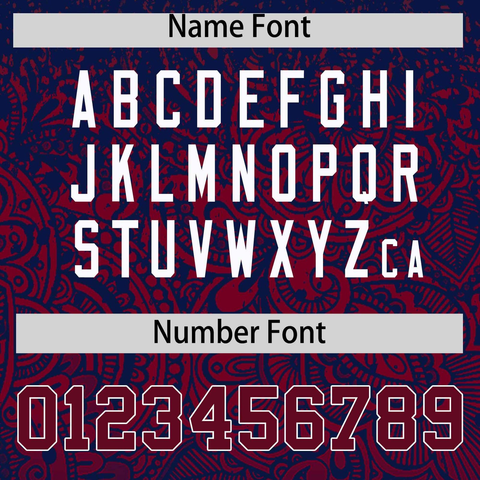 Custom Navy Crimson Floral Print Pattern Full Button Gradient Fashion Baseball Jersey