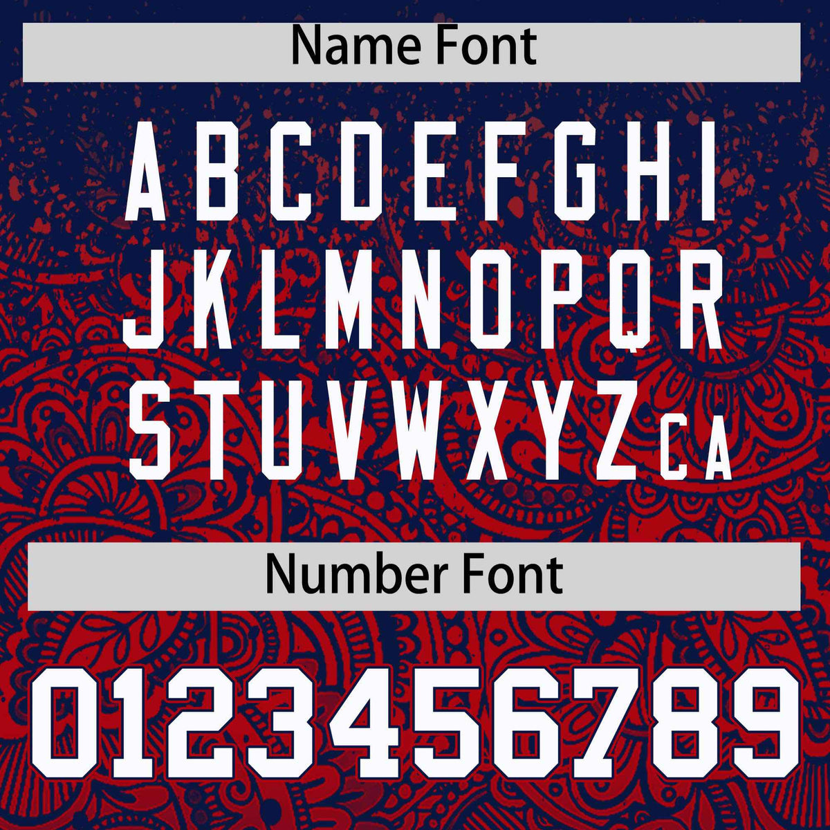 Custom Navy Red Floral Print Pattern Full Button Gradient Fashion Baseball Jersey