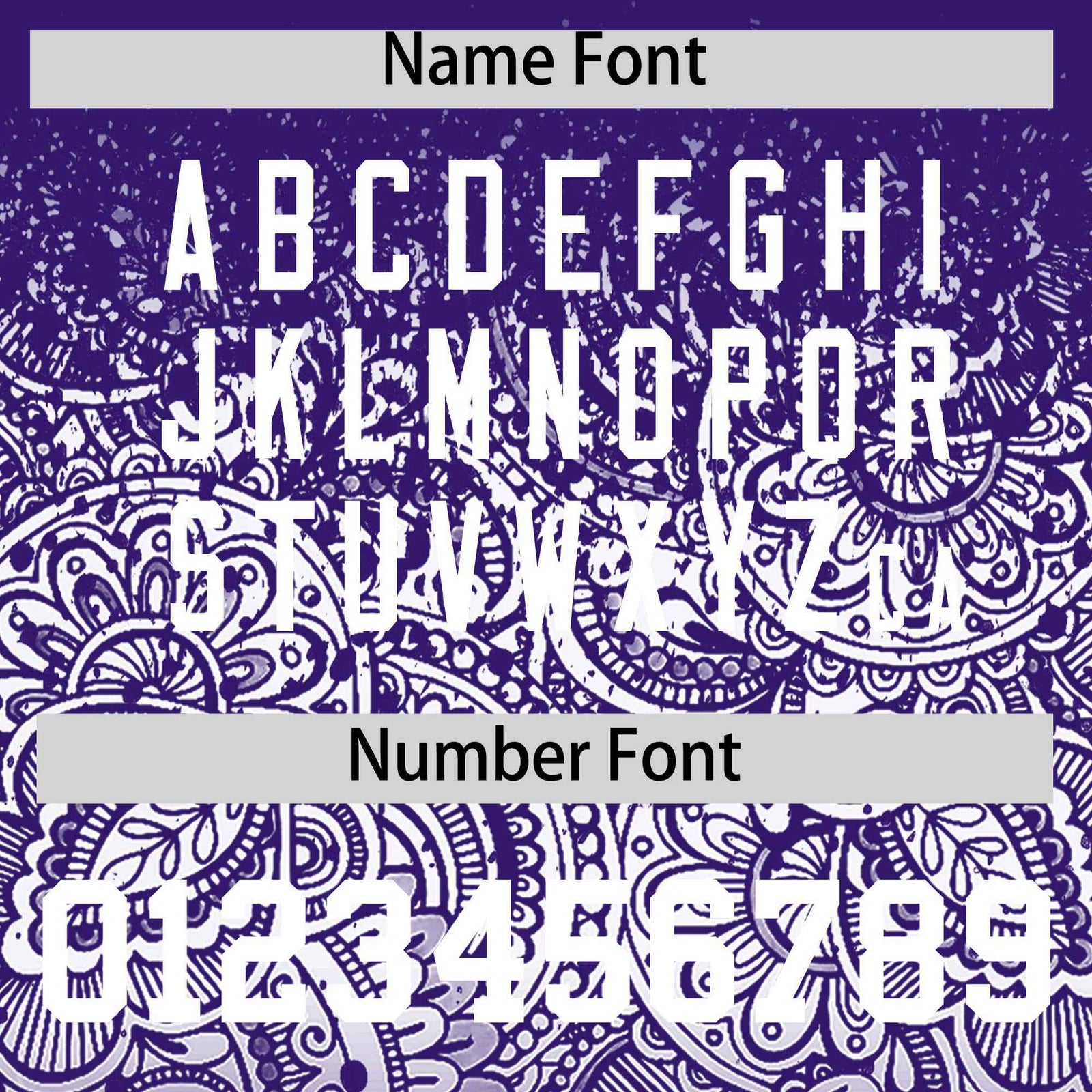 Custom Purple White Floral Print Pattern Full Button Gradient Fashion Baseball Jersey