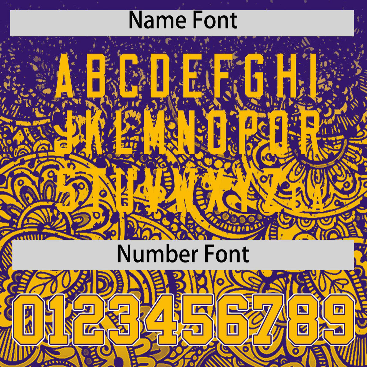 Custom Purple Yellow Floral Print Pattern Full Button Gradient Fashion Baseball Jersey