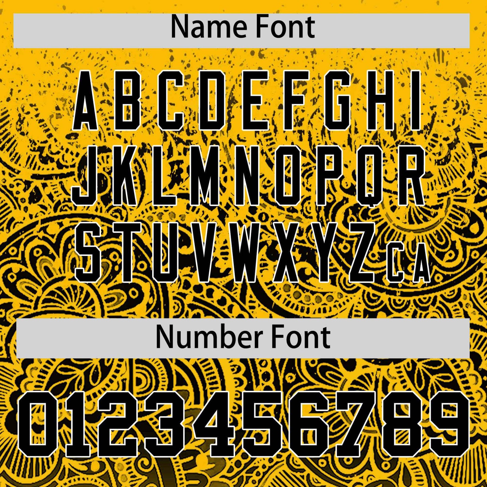 Custom Yellow Black Floral Print Pattern Full Button Gradient Fashion Baseball Jersey