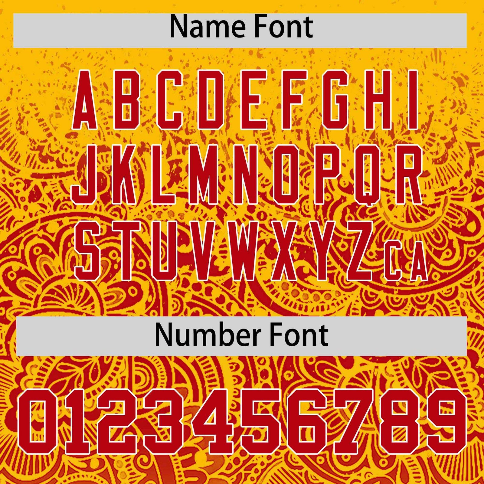 Custom Yellow Red Floral Print Pattern Full Button Gradient Fashion Baseball Jersey