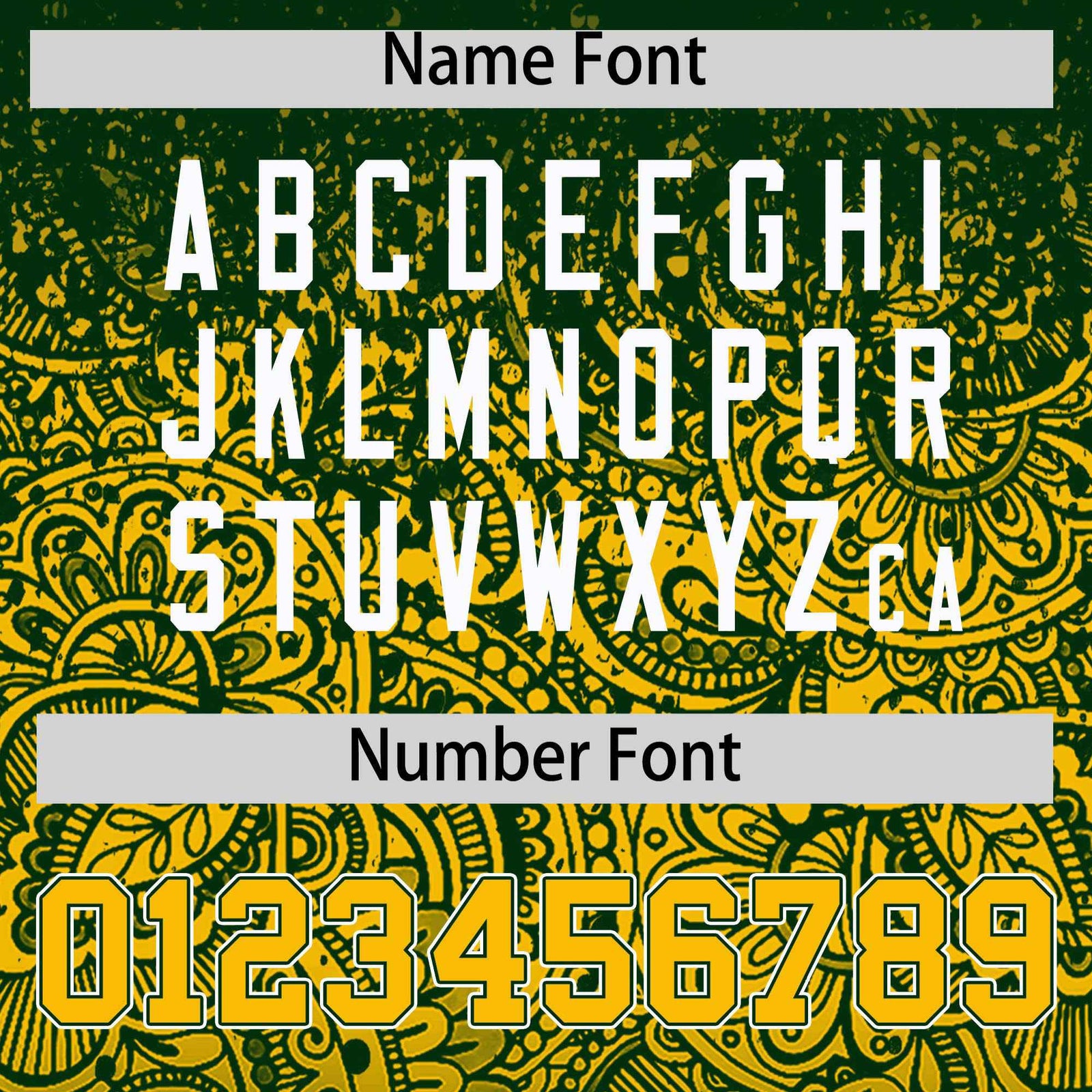 Custom Green Yellow Floral Print Pattern Full Button Gradient Fashion Baseball Jersey