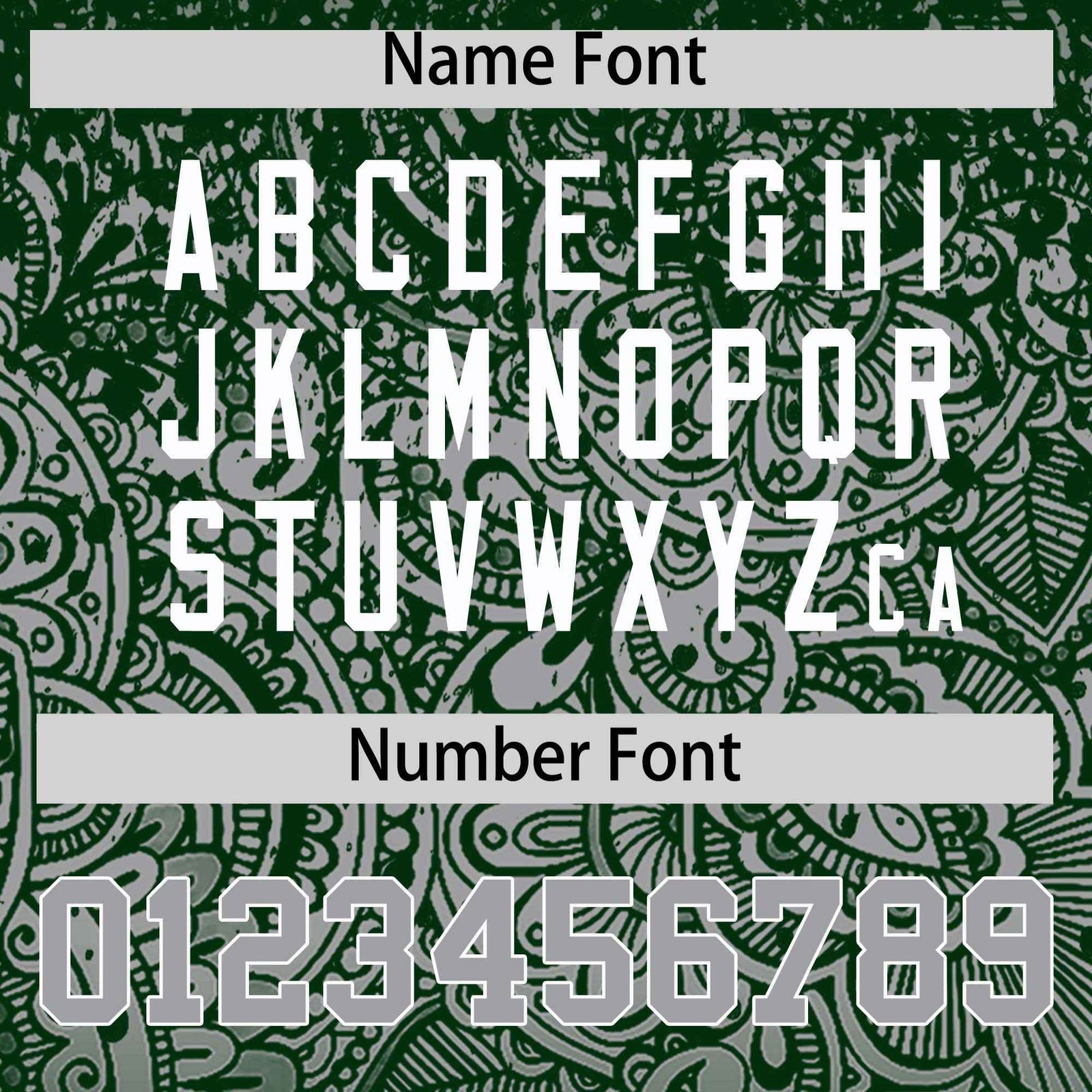 Custom Green Gray Floral Print Pattern Full Button Gradient Fashion Baseball Jersey