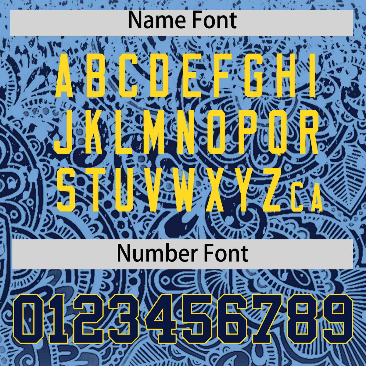 Custom Powder Blue Navy Floral Print Pattern Full Button Gradient Fashion Baseball Jersey