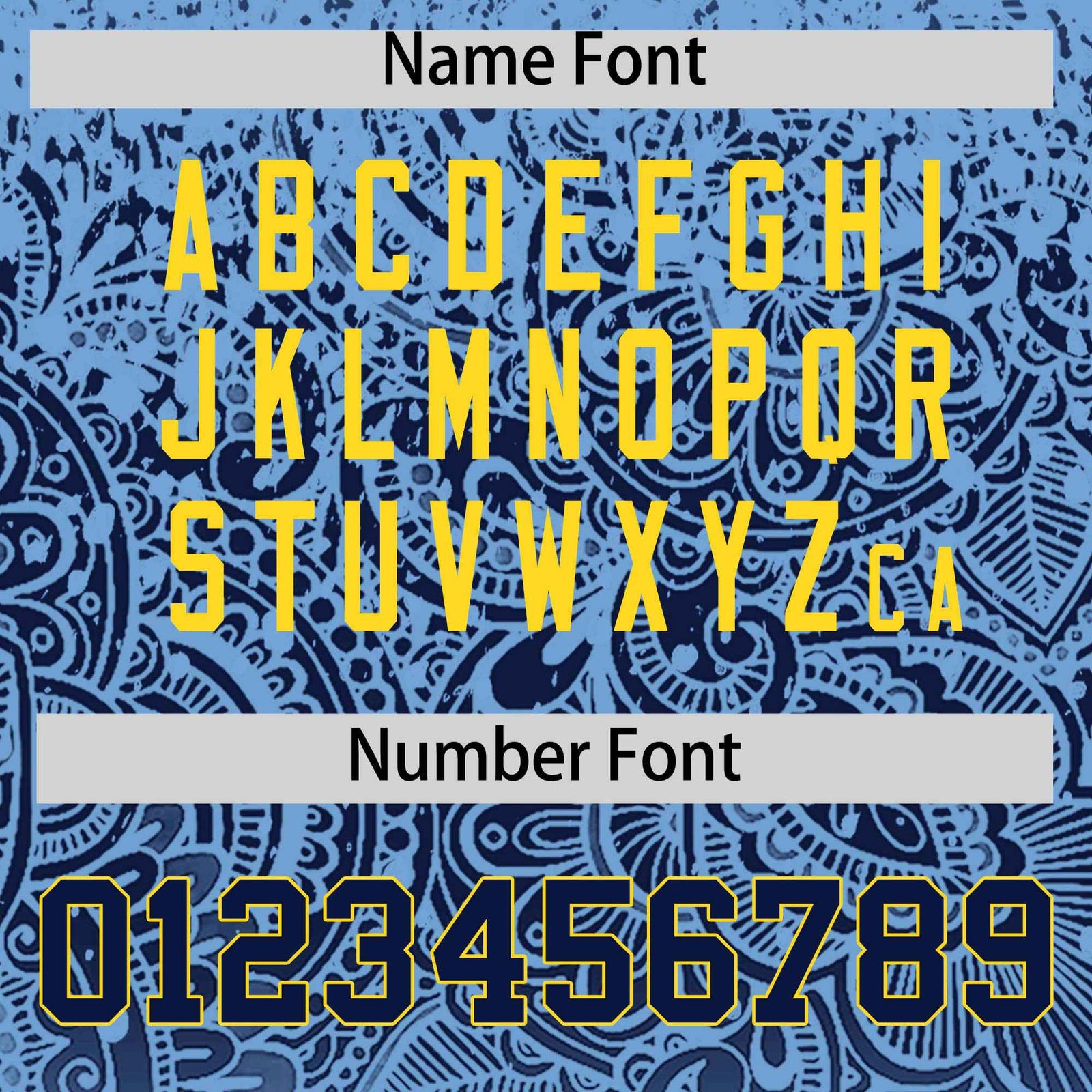 Custom Powder Blue Navy Floral Print Pattern Full Button Gradient Fashion Baseball Jersey