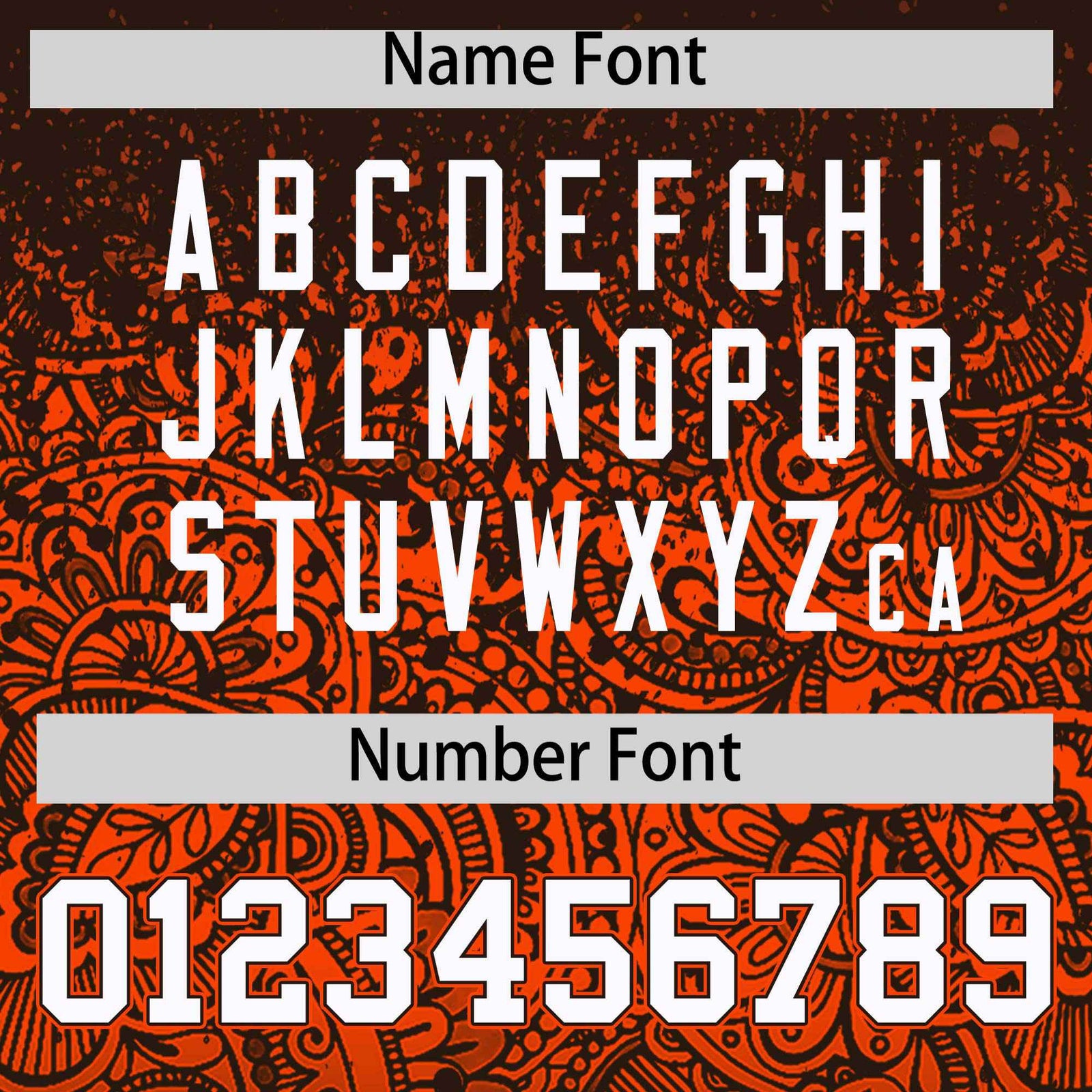 Custom Brown Orange Floral Print Pattern Full Button Gradient Fashion Baseball Jersey