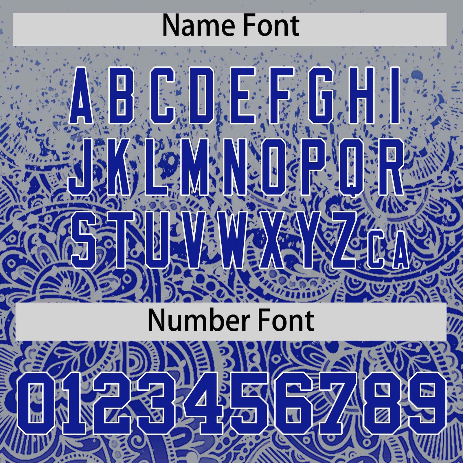 Custom Gray Royal Floral Print Pattern Full Button Gradient Fashion Baseball Jersey