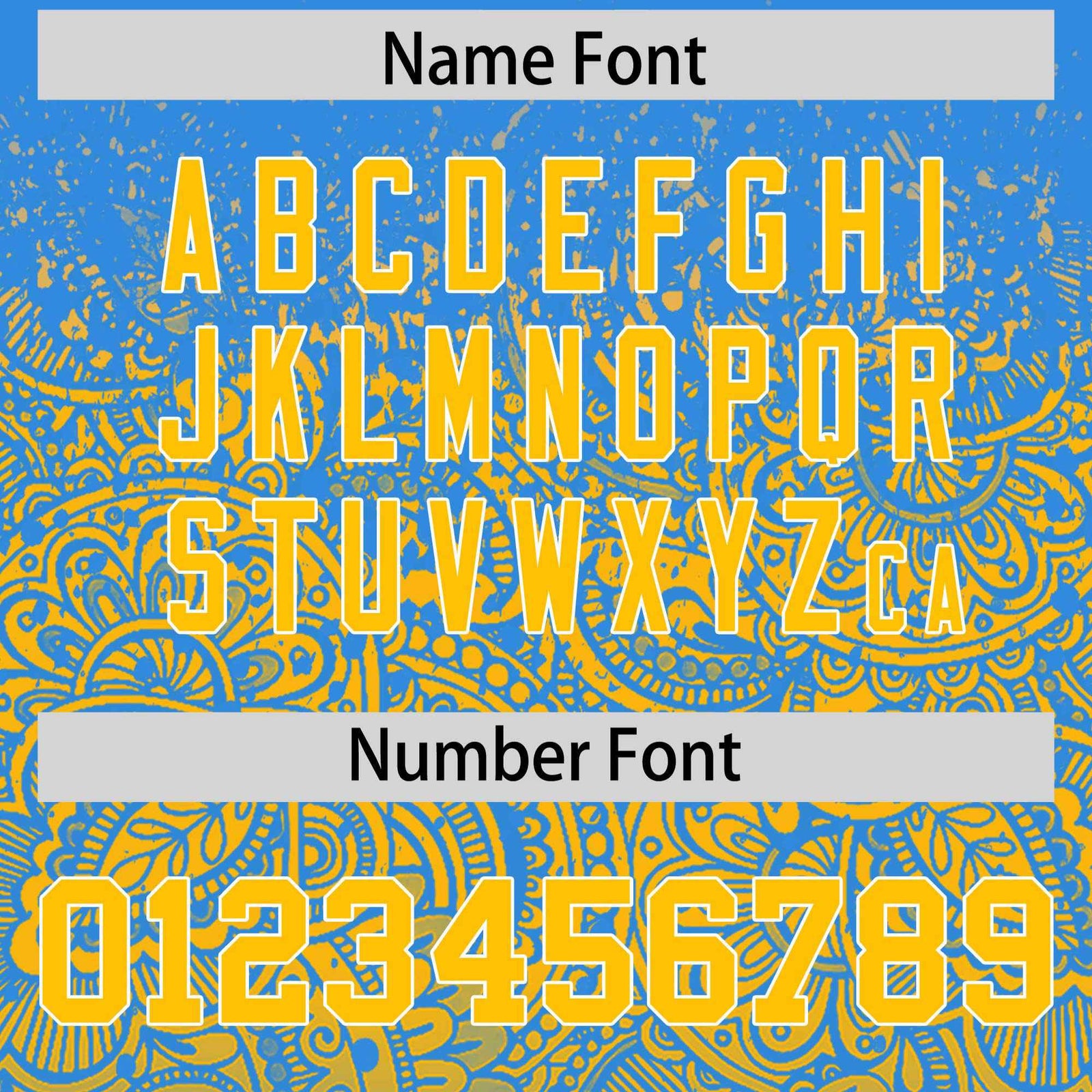 Custom Light Blue Yellow Floral Print Pattern Full Button Gradient Fashion Baseball Jersey