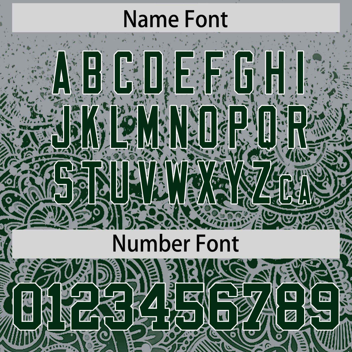 Custom Gray Green Floral Print Pattern Full Button Gradient Fashion Baseball Jersey