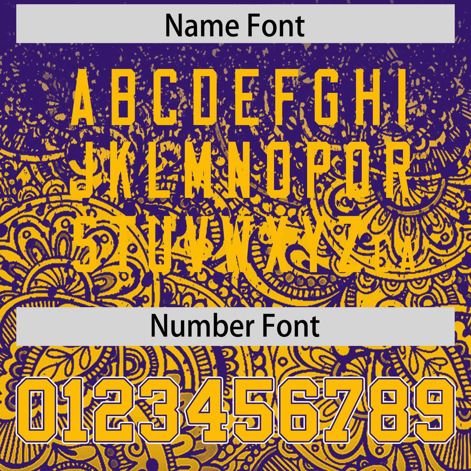 Custom Purple Yellow Floral Print Pattern Full Button Gradient Fashion Baseball Jersey