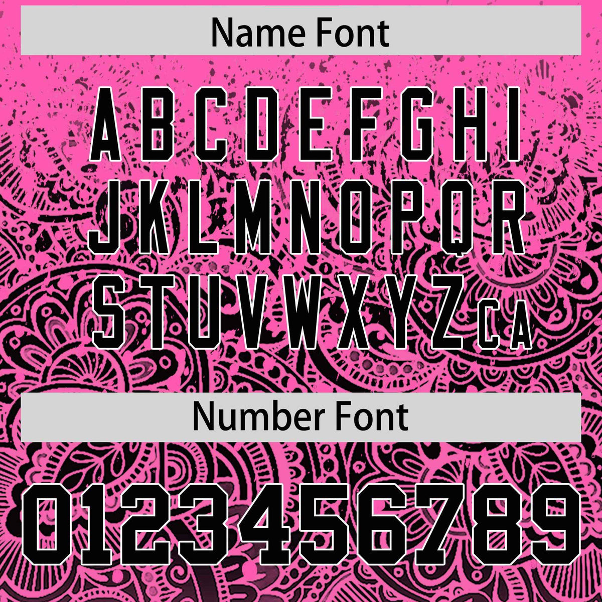 Custom Pink Black Floral Print Pattern Full Button Gradient Fashion Baseball Jersey