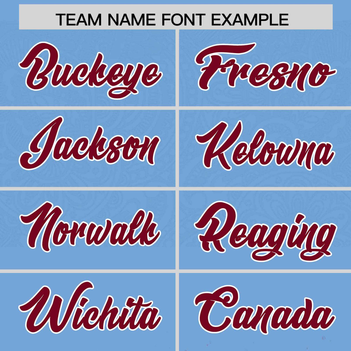 Custom Powder Blue Crimson Floral Print Pattern Full Button Gradient Fashion Baseball Jersey