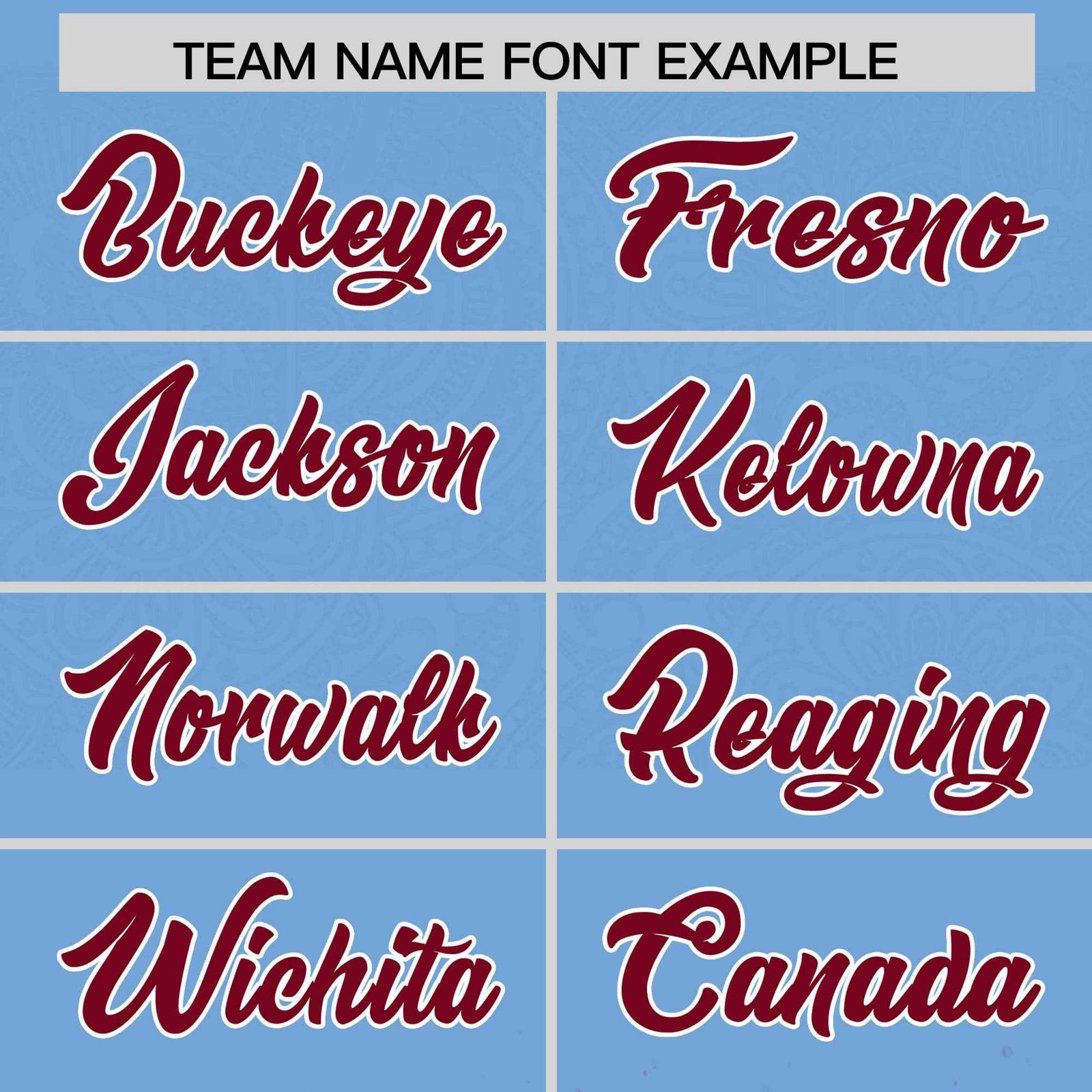 Custom Powder Blue Crimson Floral Print Pattern Full Button Gradient Fashion Baseball Jersey