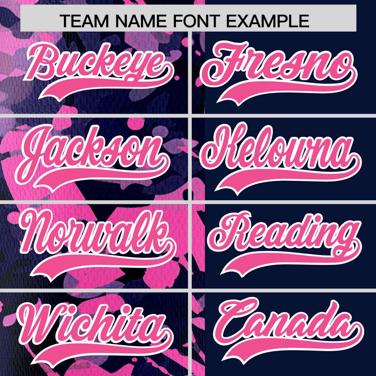 Custom Navy Pink Split Personalized Graffiti Raglan Sleeve Authentic Baseball Jersey
