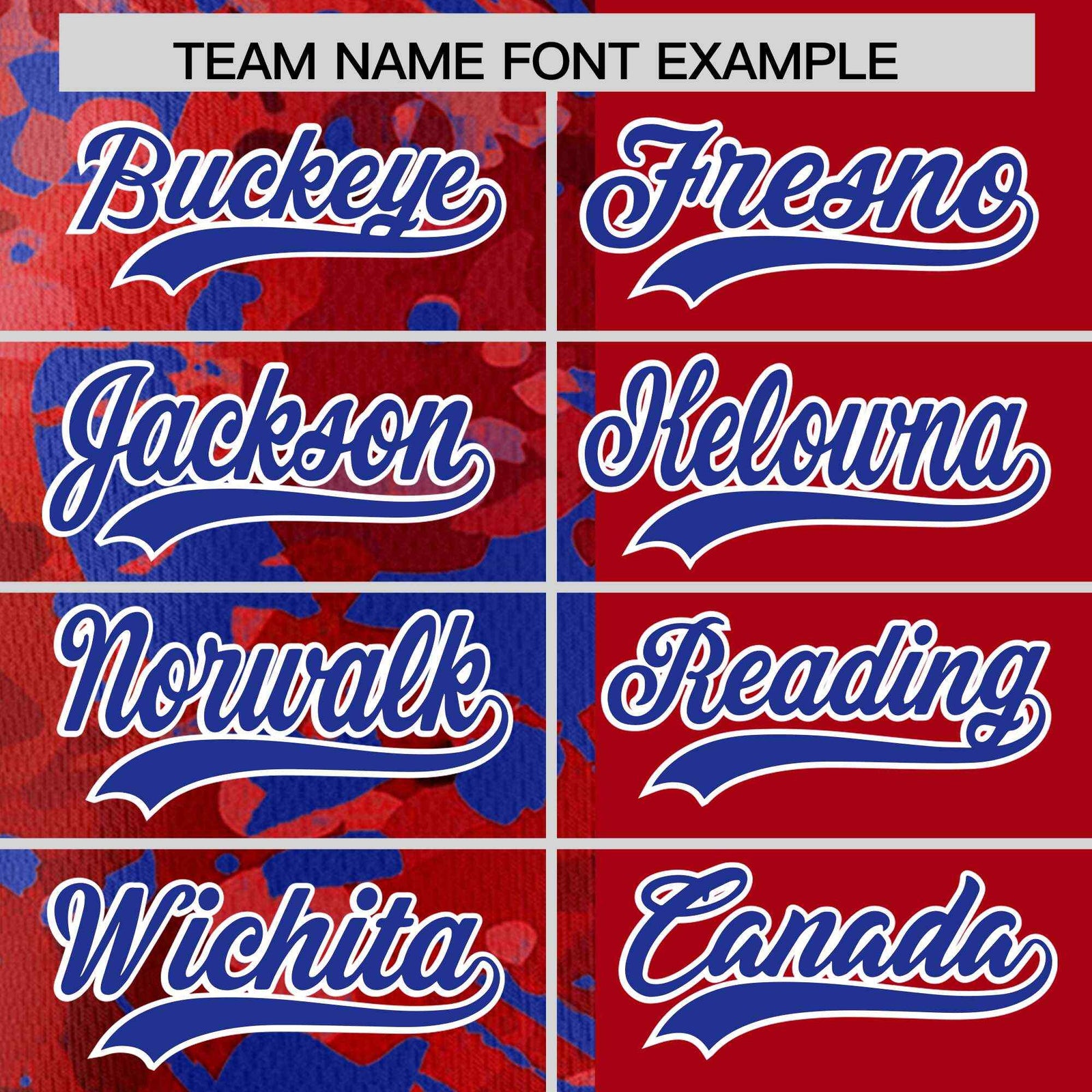 Custom Red Royal Split Personalized Graffiti Raglan Sleeve Authentic Baseball Jersey