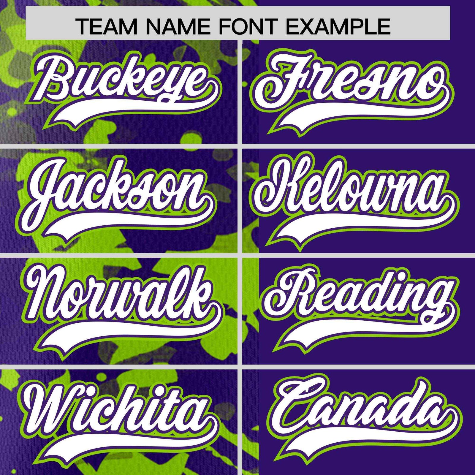 Custom Purple Neon Green Split Personalized Graffiti Raglan Sleeve Authentic Baseball Jersey