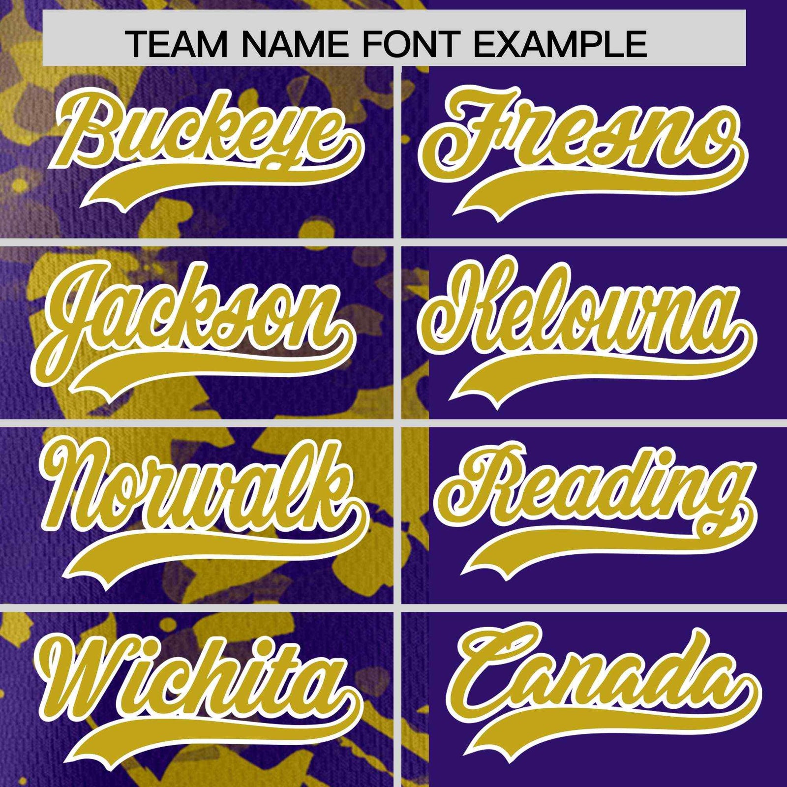 Custom Purple Old Gold Split Personalized Graffiti Raglan Sleeve Authentic Baseball Jersey