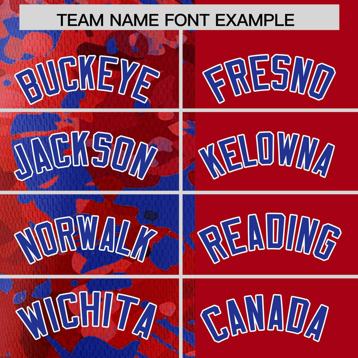 Custom Red Royal Split Personalized Graffiti Raglan Sleeve Authentic Baseball Jersey