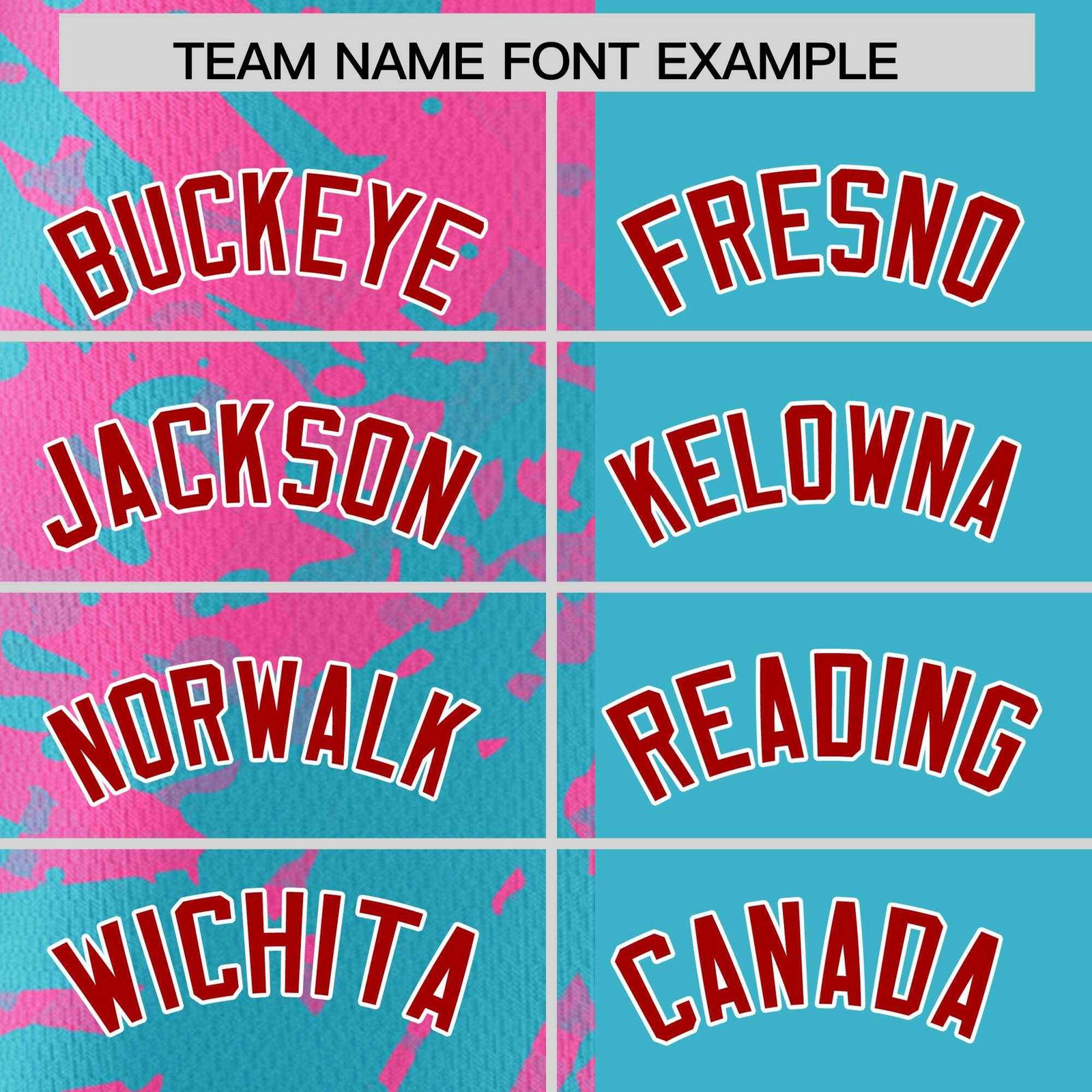 Custom Sky Blue Pink Split Personalized Graffiti Raglan Sleeve Authentic Baseball Jersey