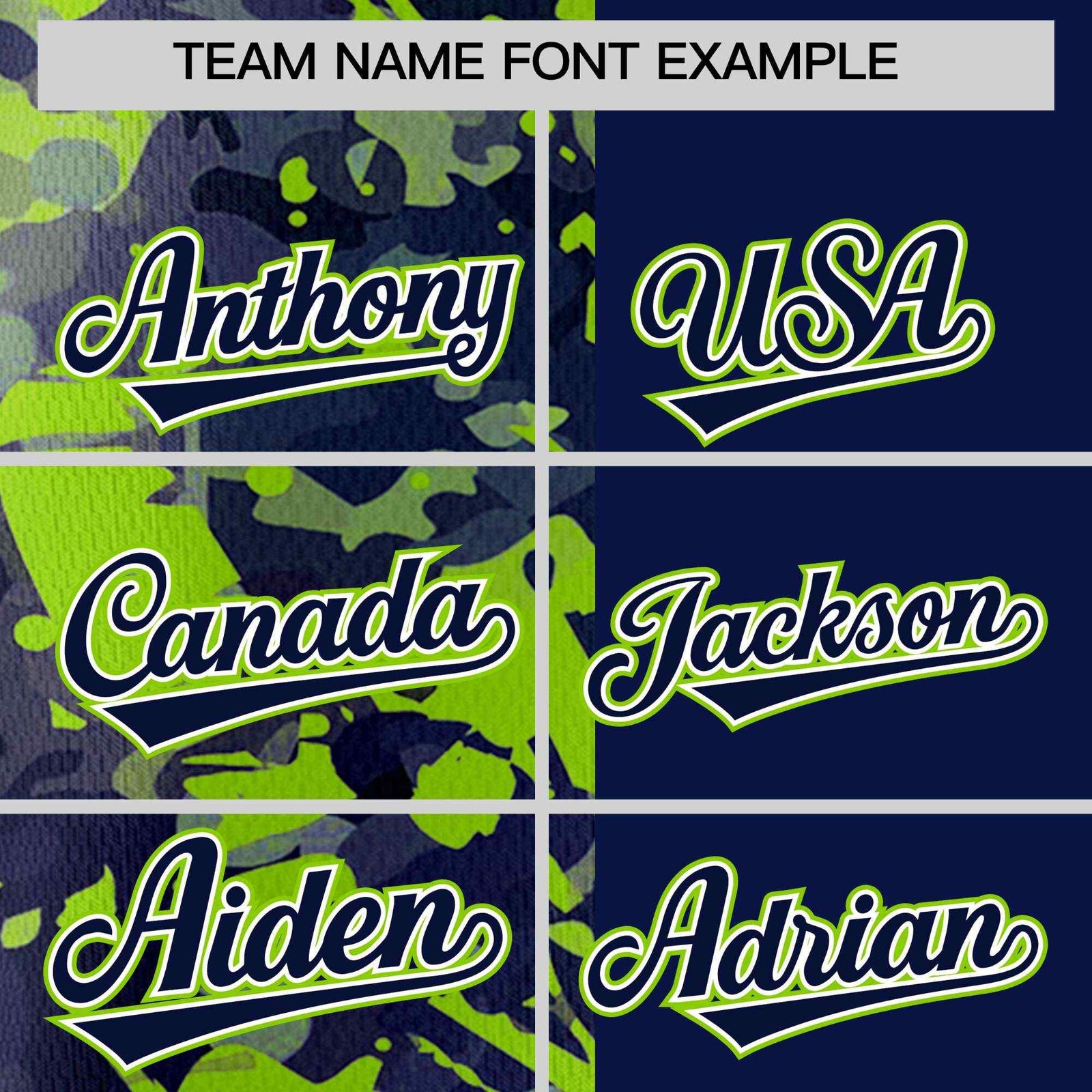 Custom Navy Neon Green Split Personalized Graffiti Raglan Sleeve Authentic Baseball Jersey