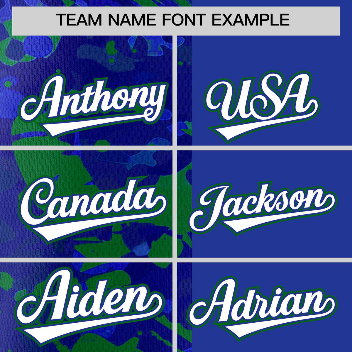 Custom Royal Green Split Personalized Graffiti Raglan Sleeve Authentic Baseball Jersey