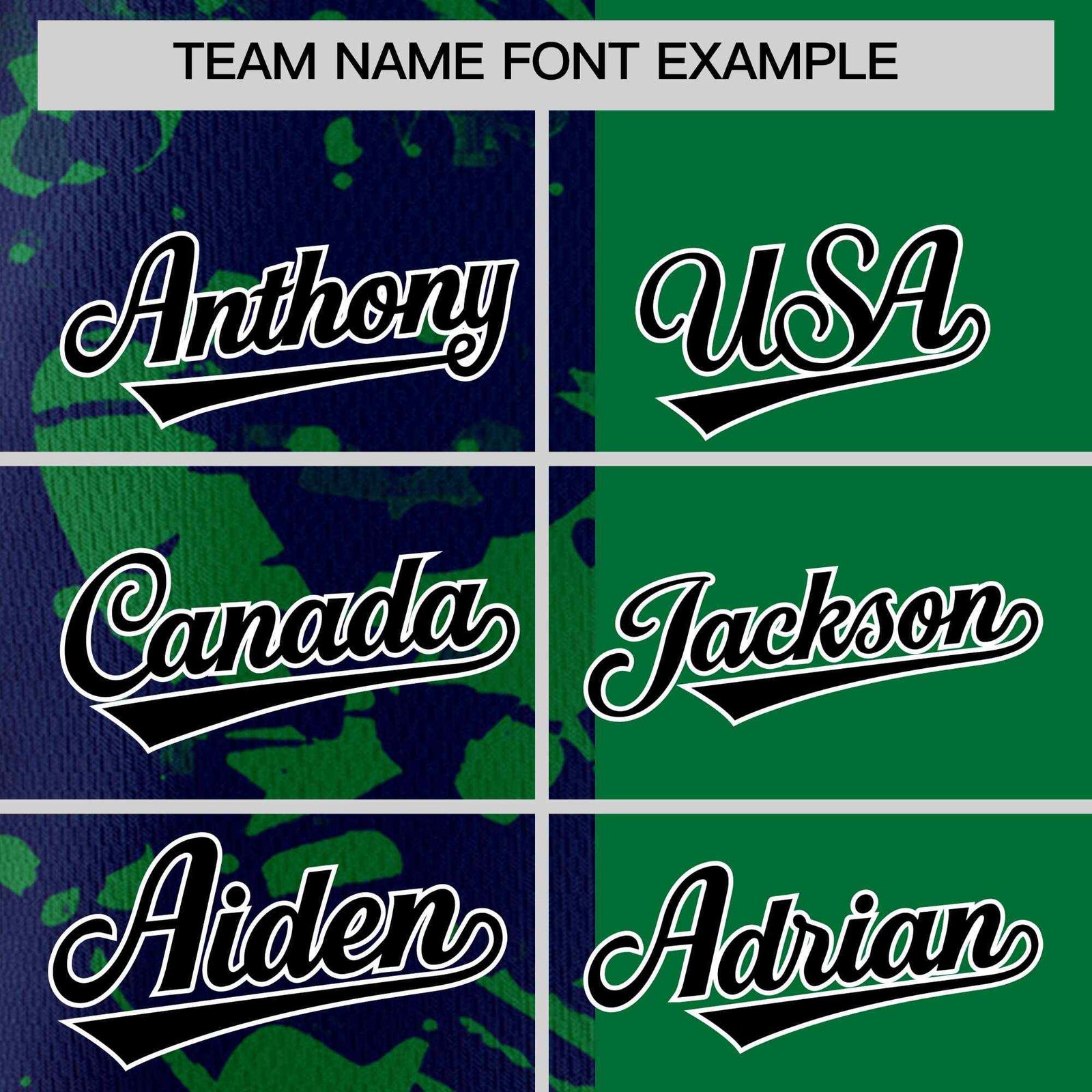 Custom Green Navy Split Personalized Graffiti Raglan Sleeve Authentic Baseball Jersey