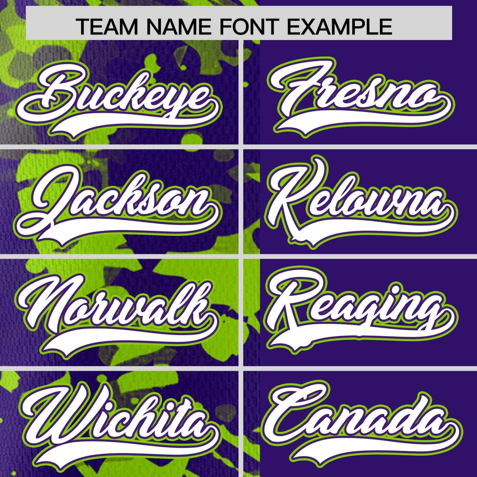 Custom Purple Neon Green Split Personalized Graffiti Raglan Sleeve Authentic Baseball Jersey