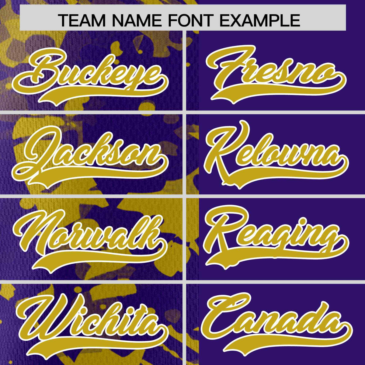 Custom Purple Old Gold Split Personalized Graffiti Raglan Sleeve Authentic Baseball Jersey