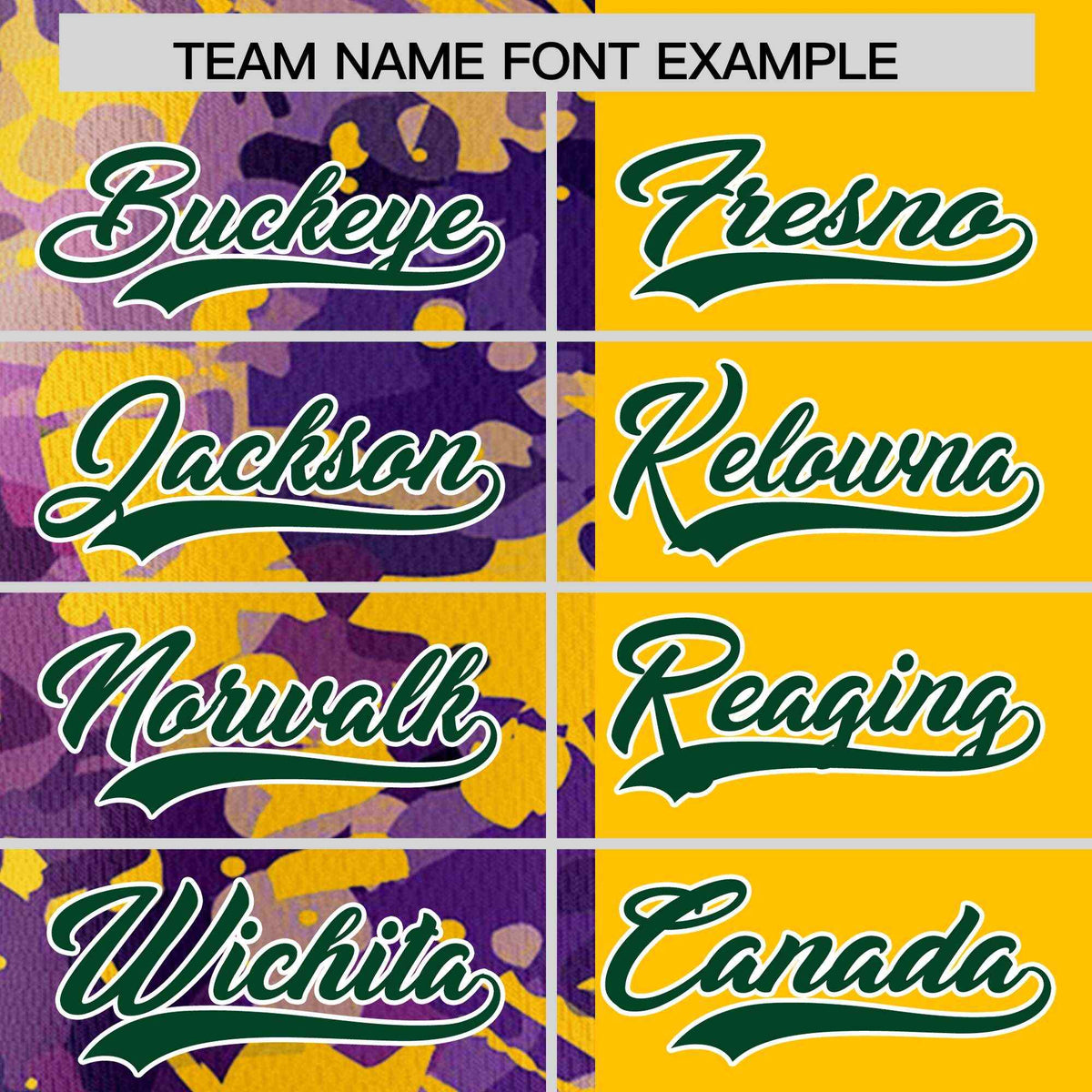 Custom Yellow Purple Split Personalized Graffiti Raglan Sleeve Authentic Baseball Jersey