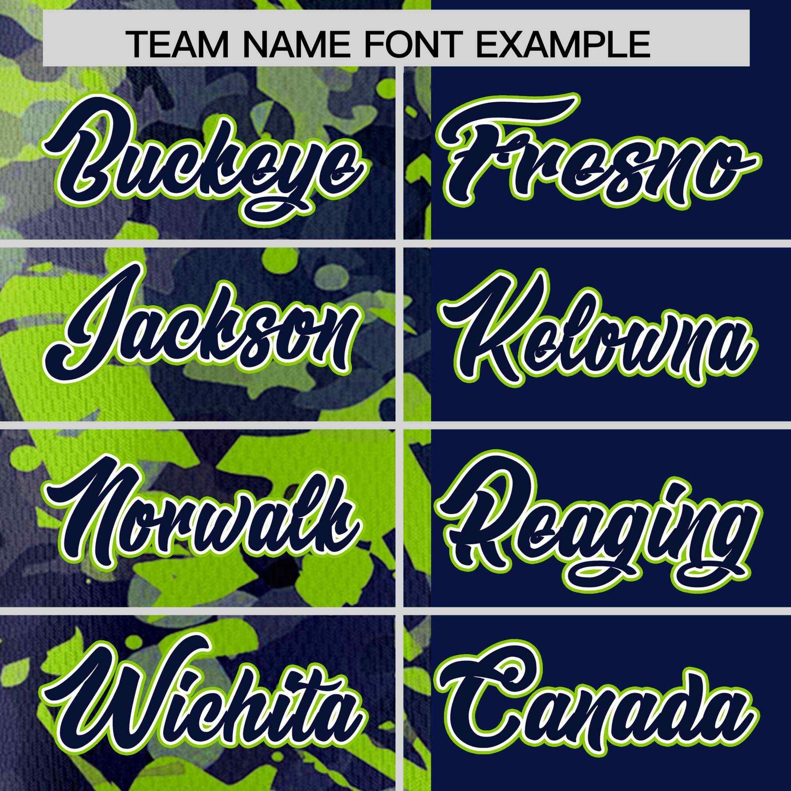 Custom Navy Neon Green Split Personalized Graffiti Raglan Sleeve Authentic Baseball Jersey