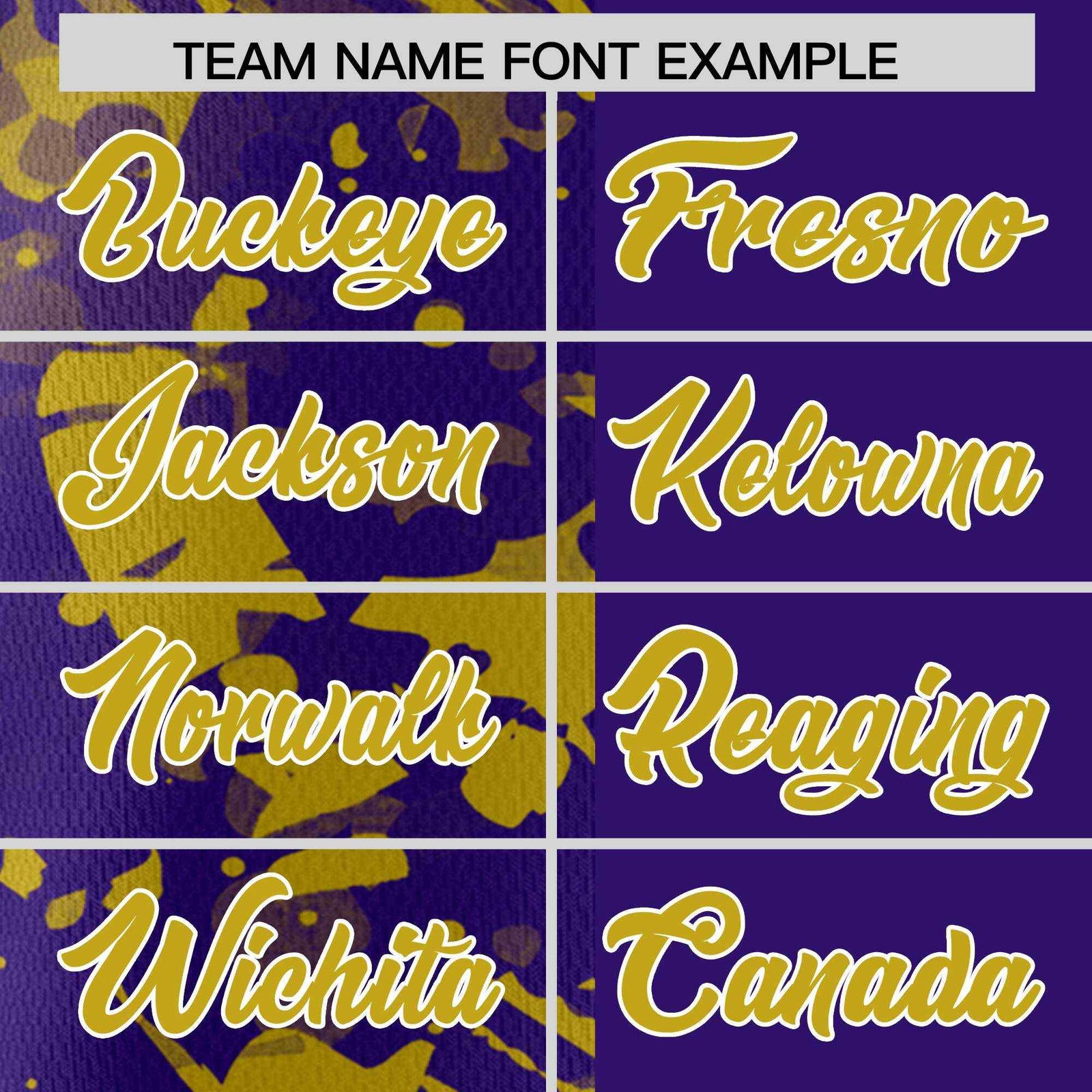 Custom Purple Old Gold Split Personalized Graffiti Raglan Sleeve Authentic Baseball Jersey