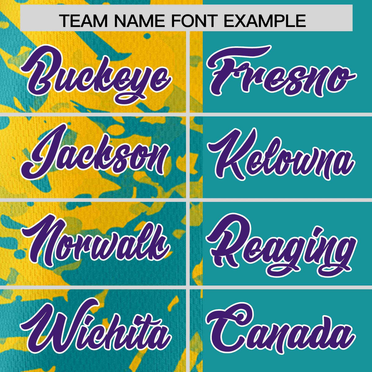 Custom Aqua Yellow Split Personalized Graffiti Raglan Sleeve Authentic Baseball Jersey