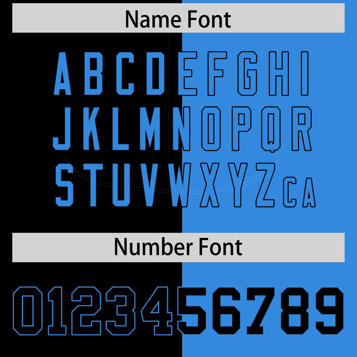 Custom Black Powder Blue Split Fashion Coconut Tree Design Authentic Baseball Jersey