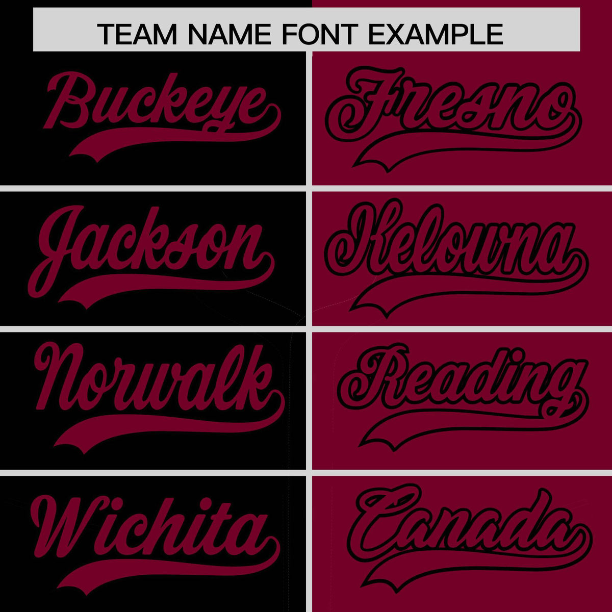 Custom Black Crimson Split Fashion Coconut Tree Design Authentic Baseball Jersey