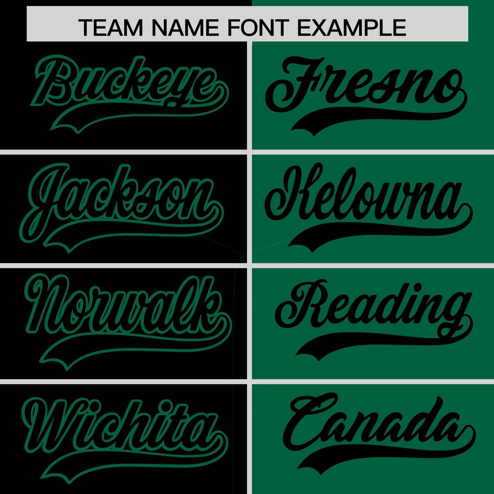 Custom Black Kelly Green Split Fashion Coconut Tree Design Authentic Baseball Jersey