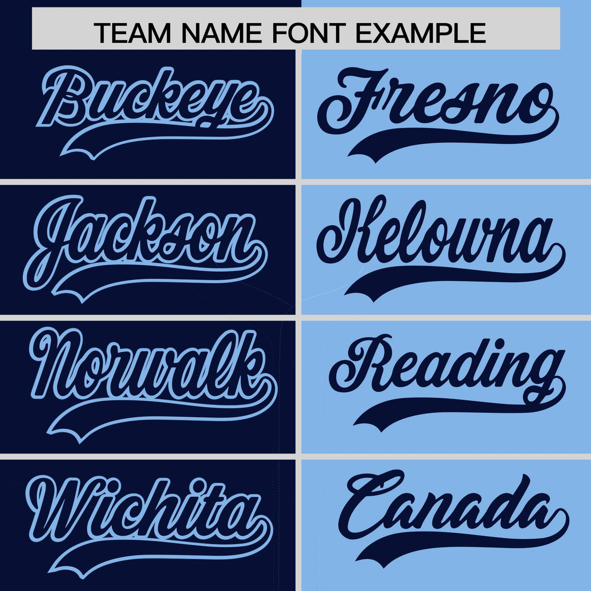 Custom Navy Powder Blue Split Fashion Coconut Tree Design Authentic Baseball Jersey