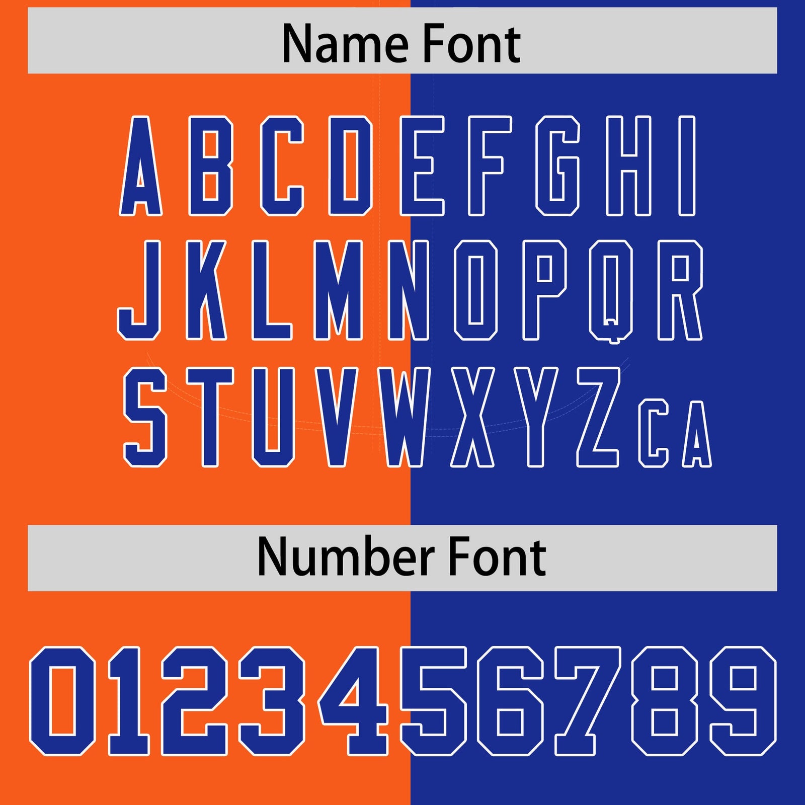 Custom Orange Royal Split Fashion Coconut Tree Design Authentic Baseball Jersey