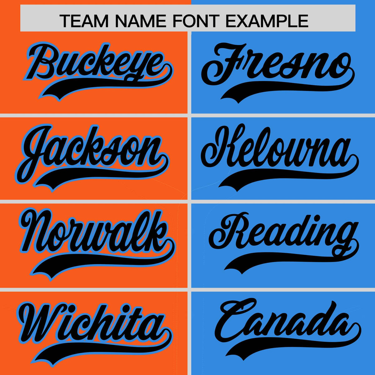 Custom Orange Powder Blue Split Fashion Coconut Tree Design Authentic Baseball Jersey