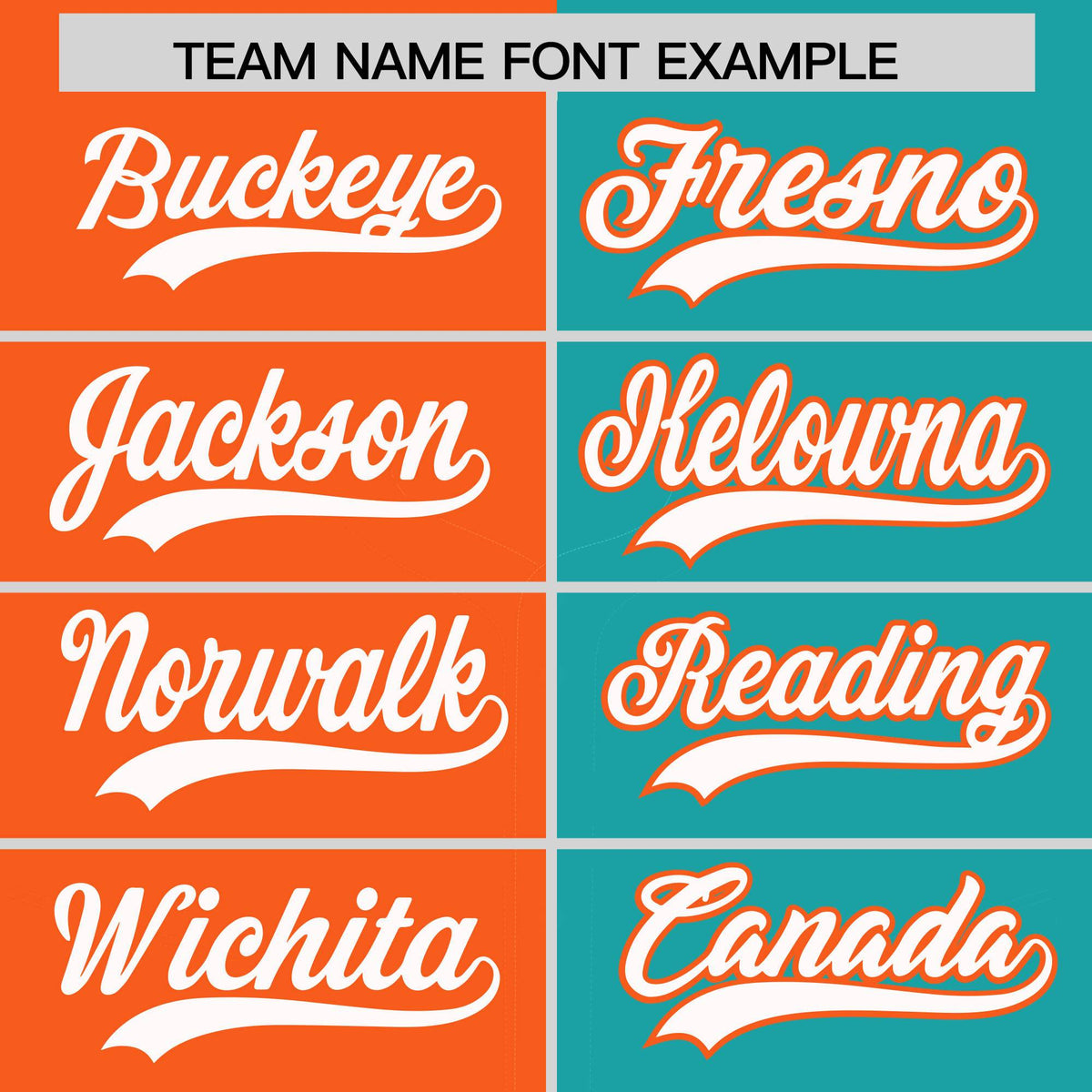 Custom Orange Aqua Split Fashion Coconut Tree Design Authentic Baseball Jersey