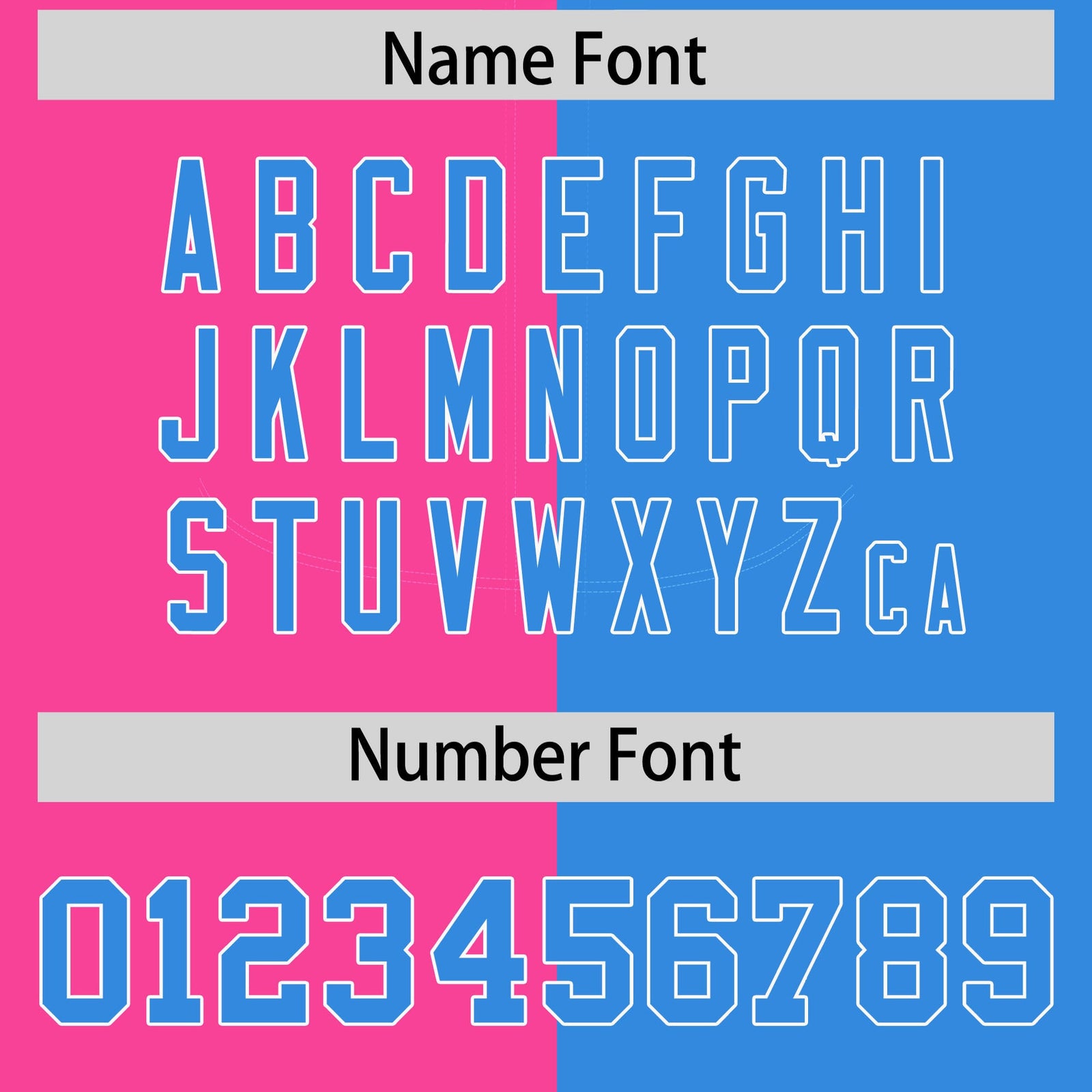 Custom Pink Powder Blue Split Fashion Coconut Tree Design Authentic Baseball Jersey