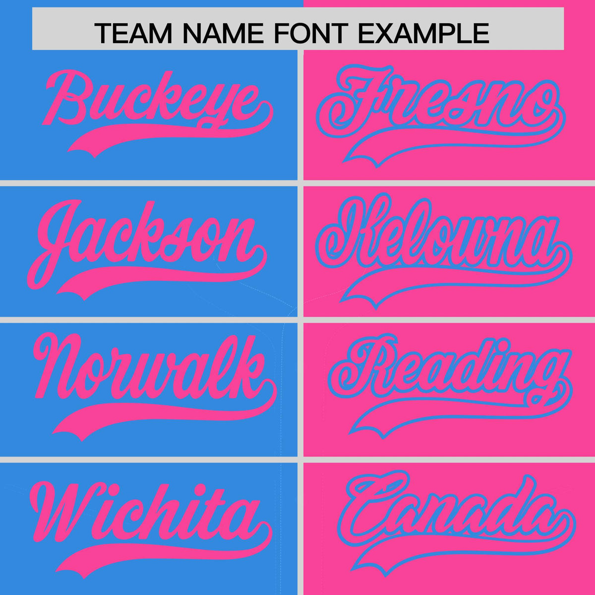 Custom Powder Blue Pink Split Fashion Coconut Tree Design Authentic Baseball Jersey