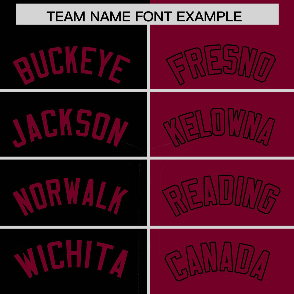 Custom Black Crimson Split Fashion Coconut Tree Design Authentic Baseball Jersey