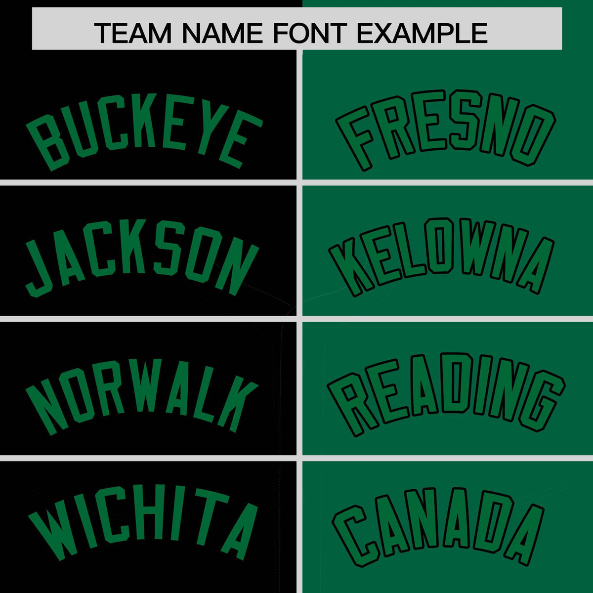 Custom Black Kelly Green Split Fashion Coconut Tree Design Authentic Baseball Jersey