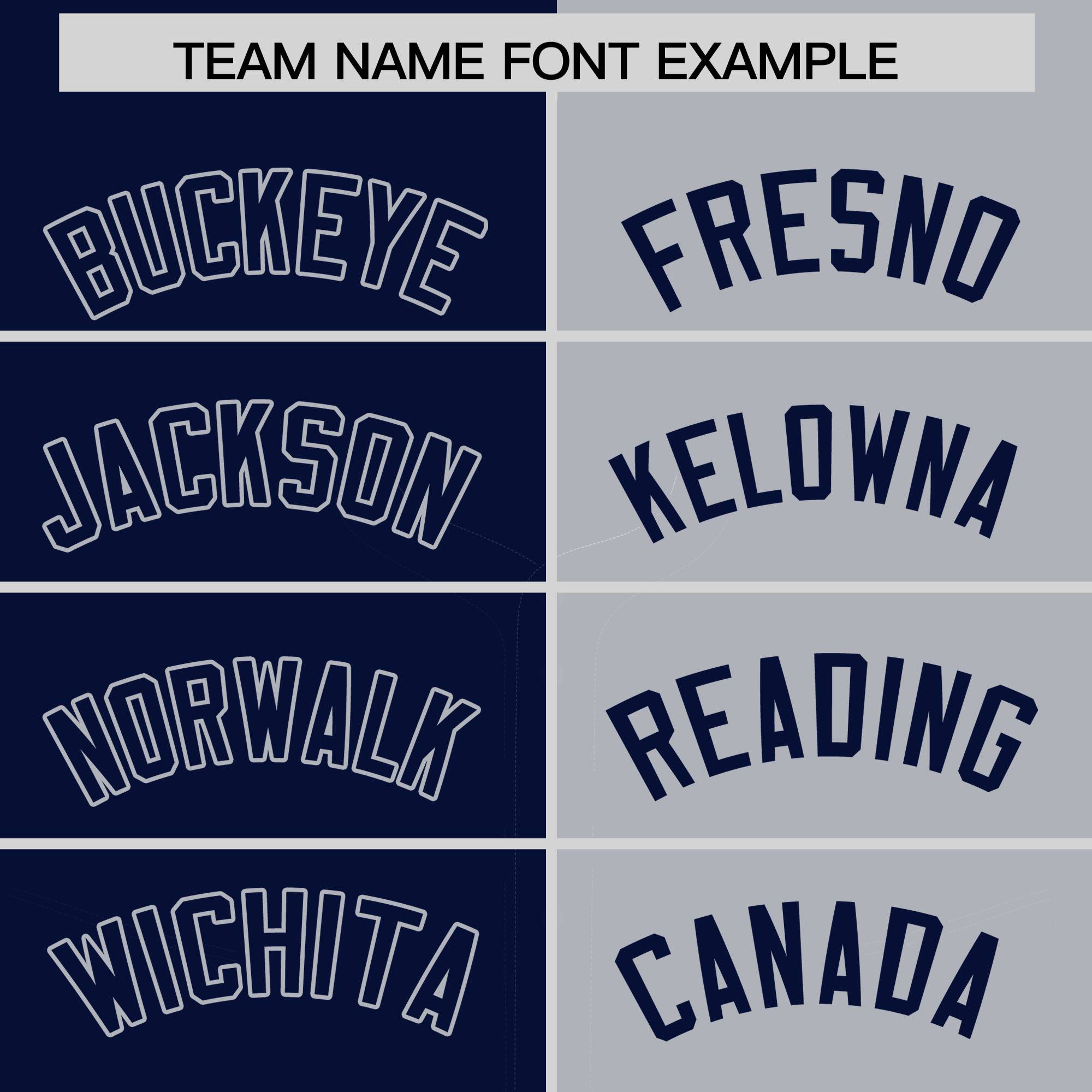Custom Navy Gray Split Fashion Coconut Tree Design Authentic Baseball Jersey