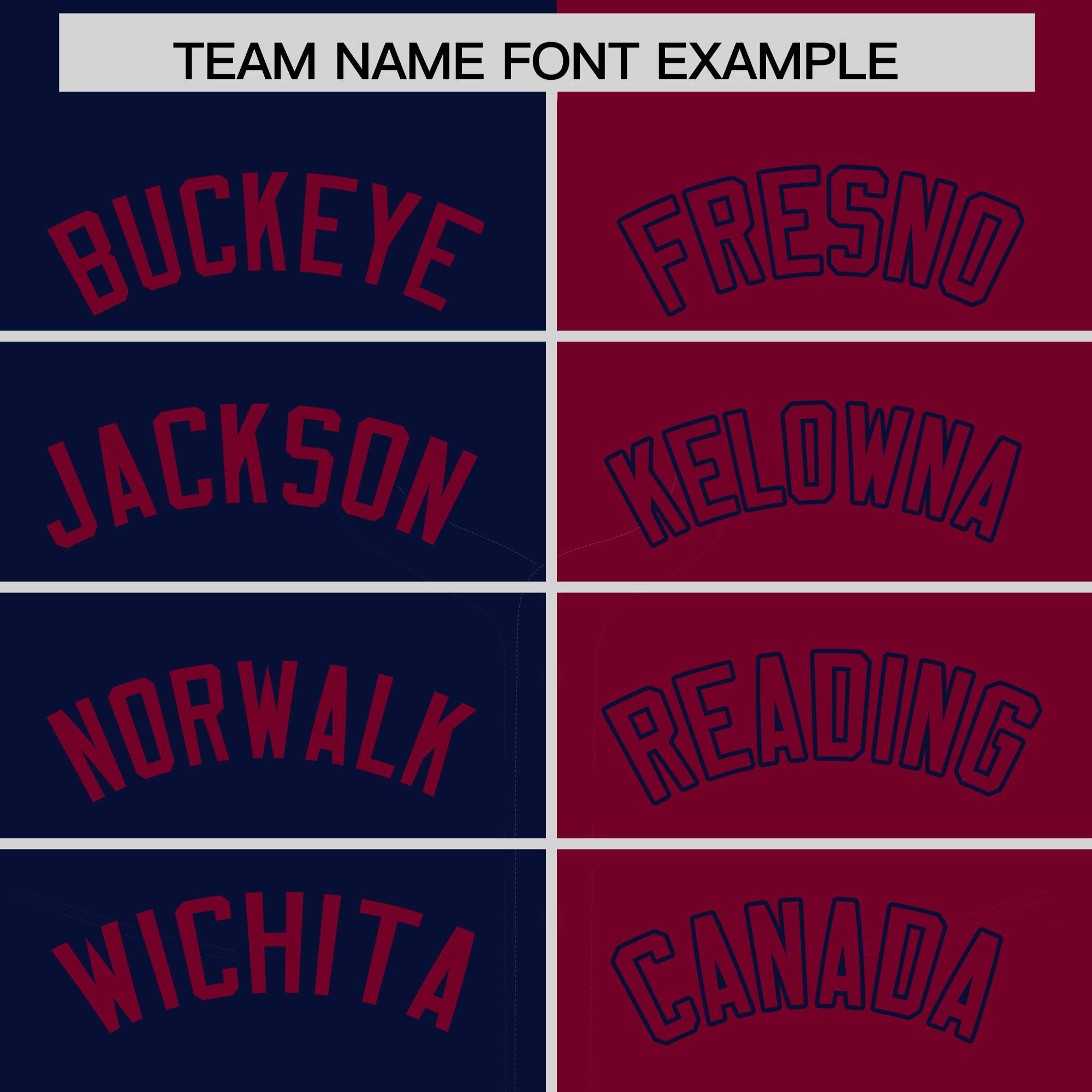 Custom Navy Crimson Split Fashion Coconut Tree Design Authentic Baseball Jersey