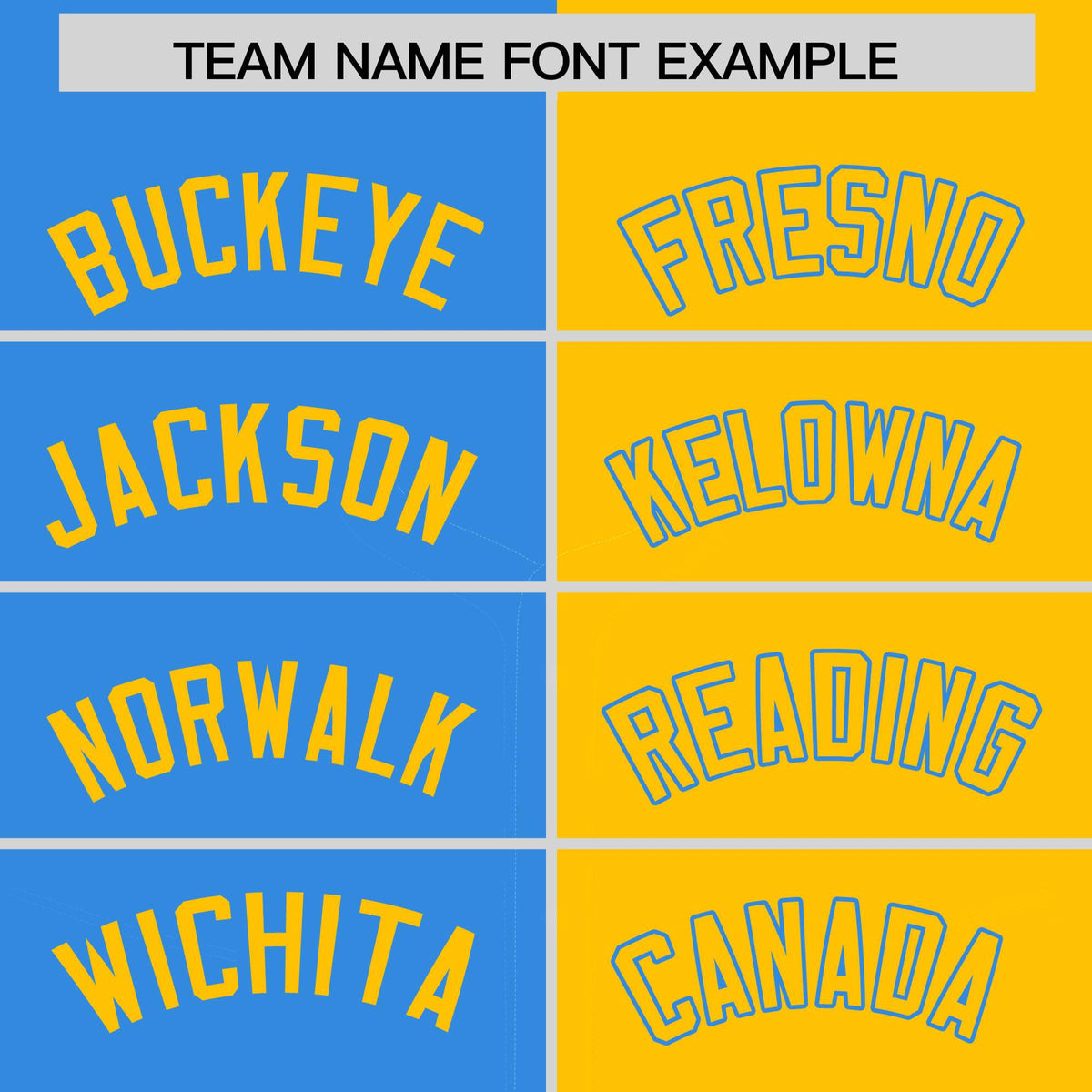 Custom Powder Blue Yellow Split Fashion Coconut Tree Design Authentic Baseball Jersey