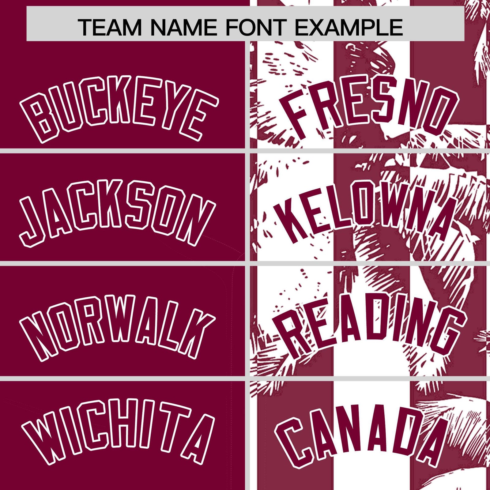 Custom Crimson White Split Fashion Coconut Tree Design Authentic Baseball Jersey